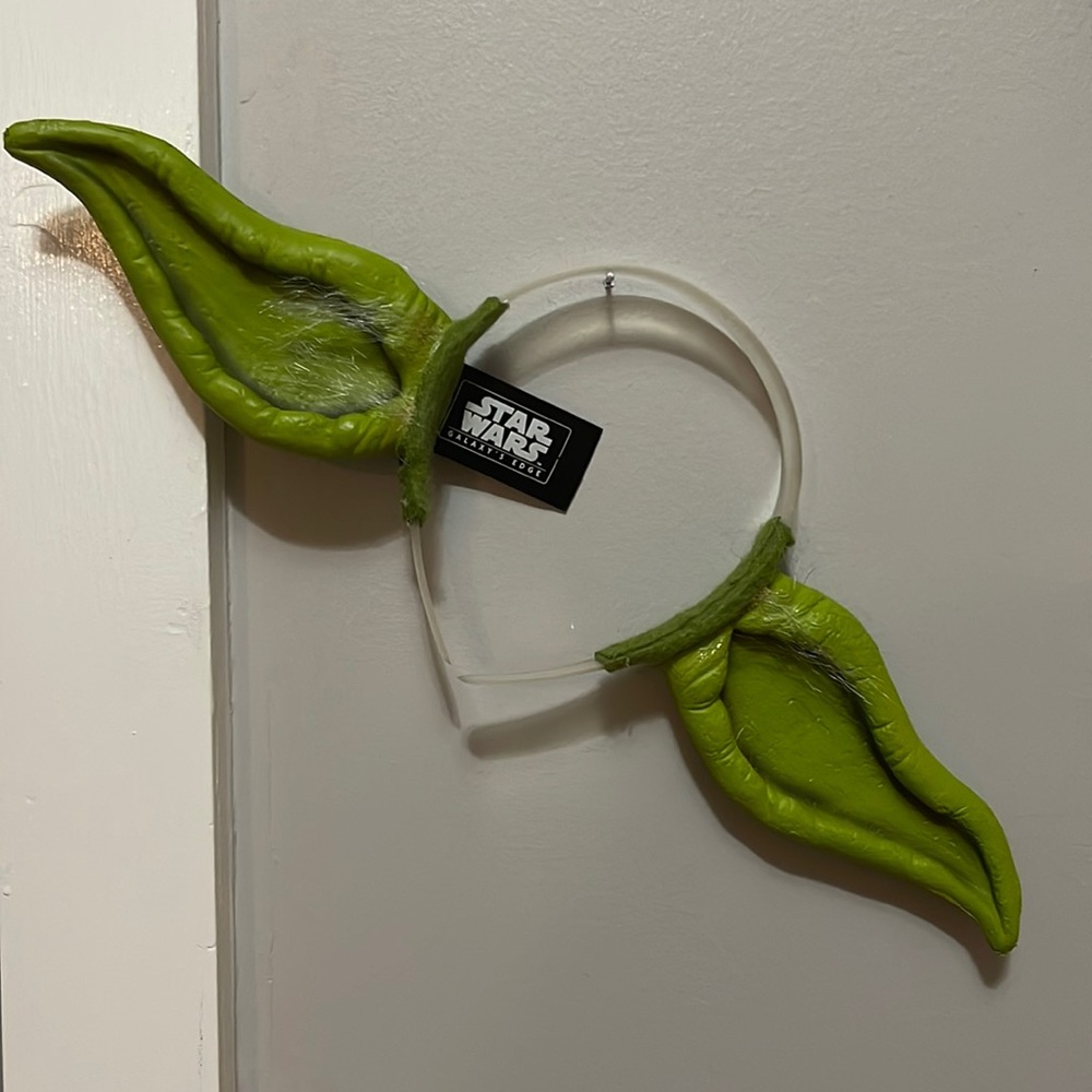 Disney Parks Star Wars Yoda Ears Headband